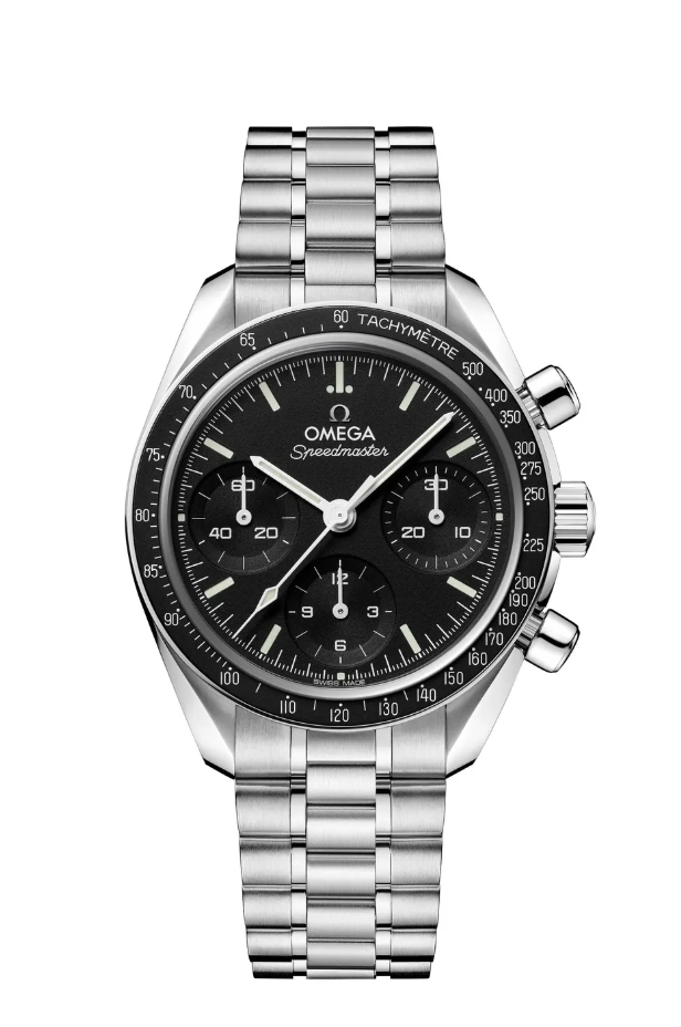 Omega Speedmaster 38 black dial Moonwatch style model